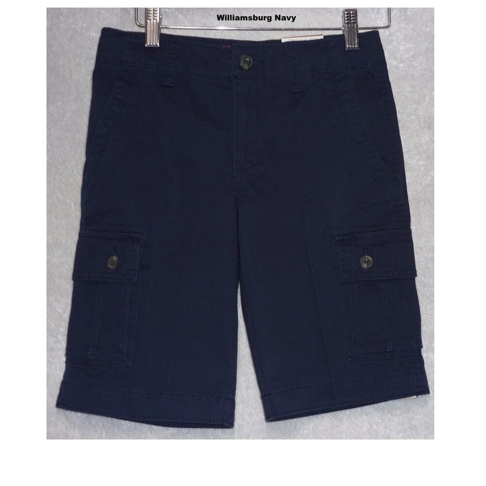 Boys Cargo Shorts Arizona Twill Regular size 8 10 NEW